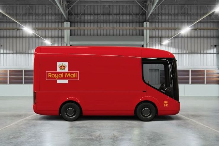 Royal Mail electric trucks made by Arrival